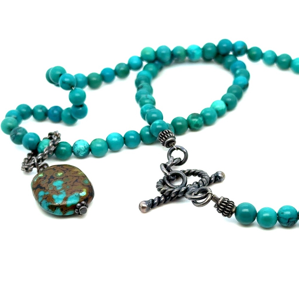 Toggle Turquoise Necklace - image 3